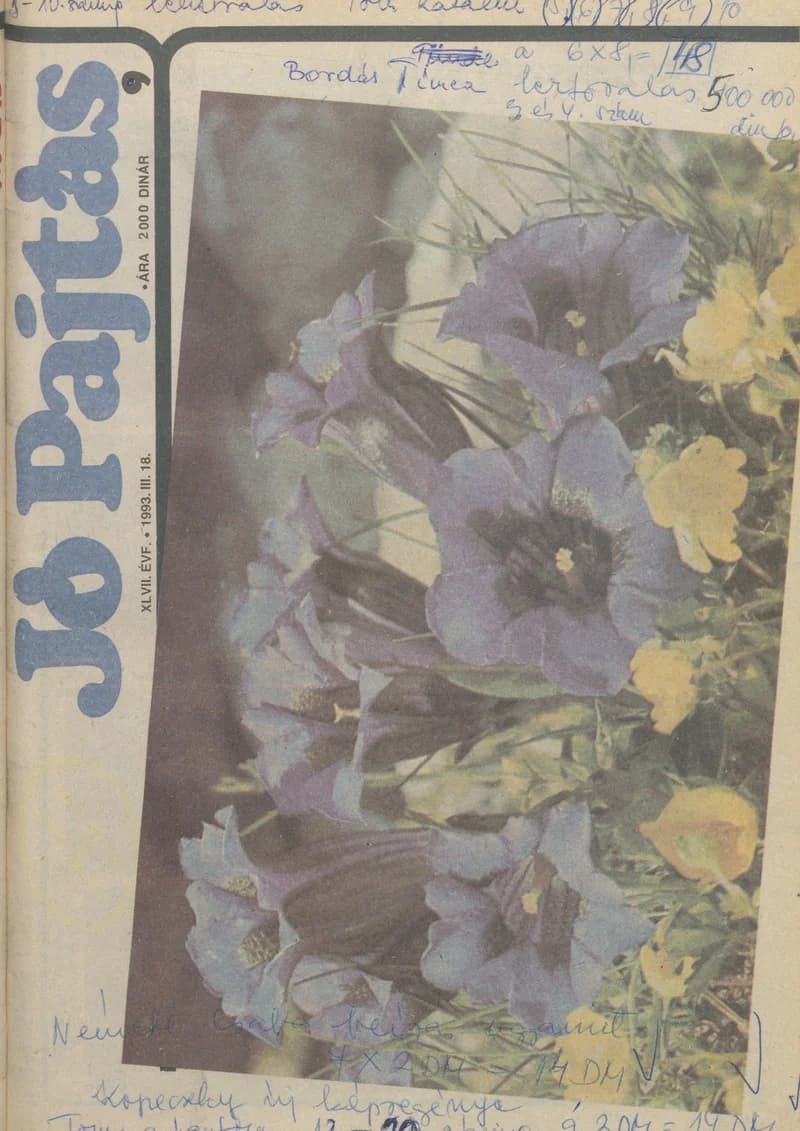 Jó Pajtás, 47. évf. 1993. március 18. 9. sz.