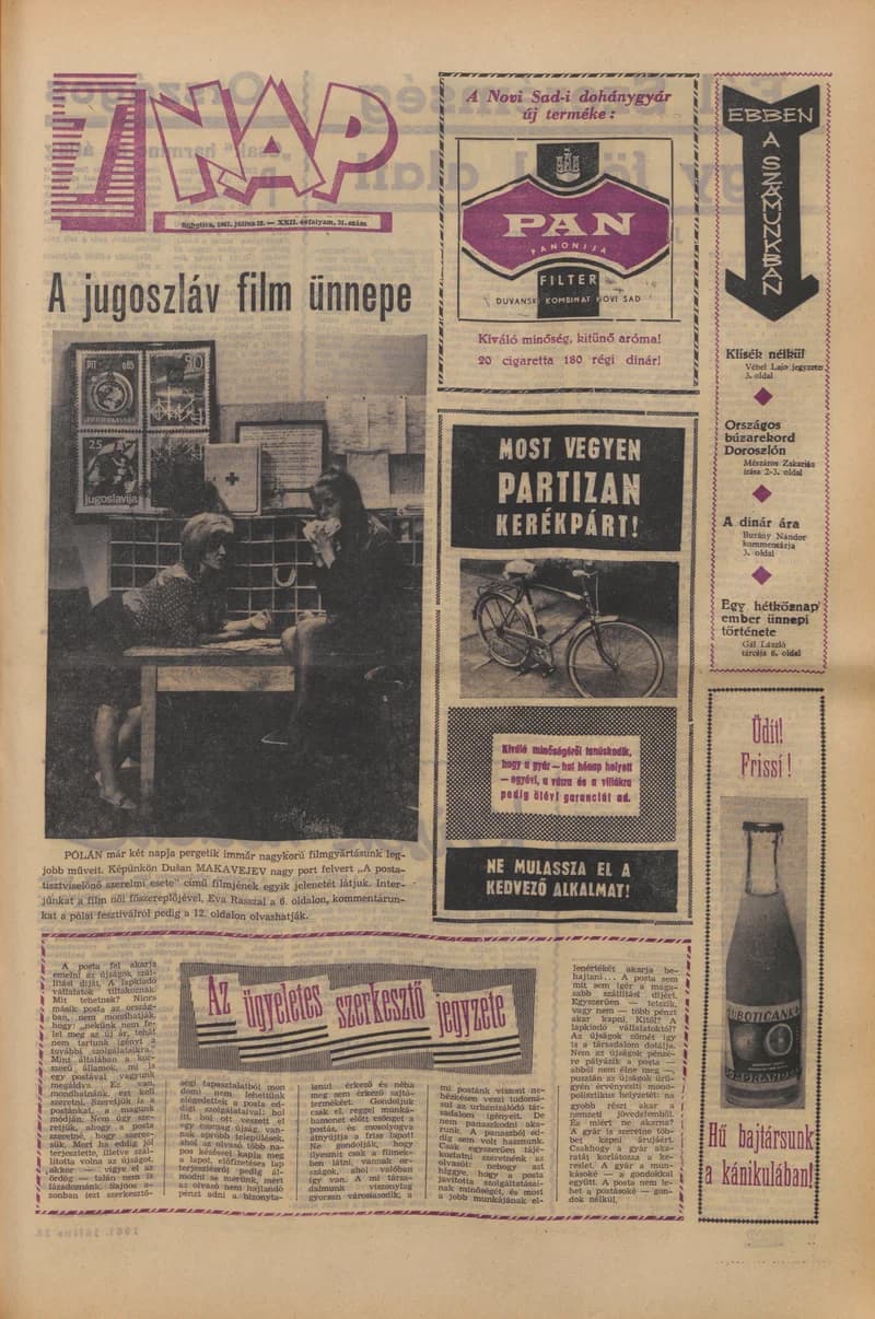 7 Nap, 22. évf. 1967. július 28. 31. sz. 1–20. oldal