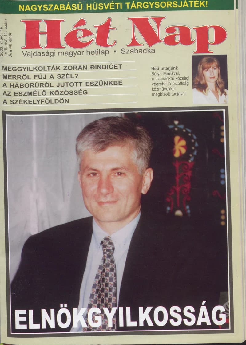 7 Nap, 58. évf. 2003. március 19. 11. sz.