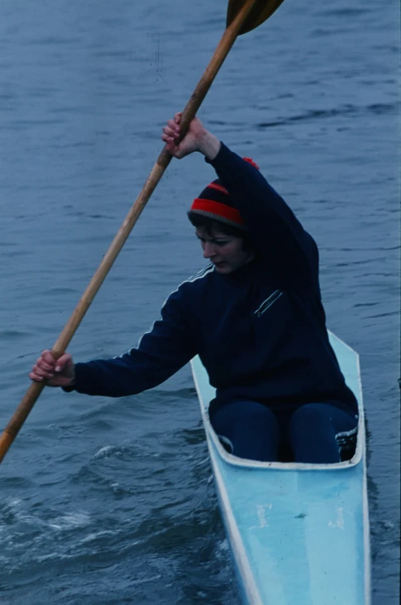 Koncz Klára országos bajnok (kajak egyes)