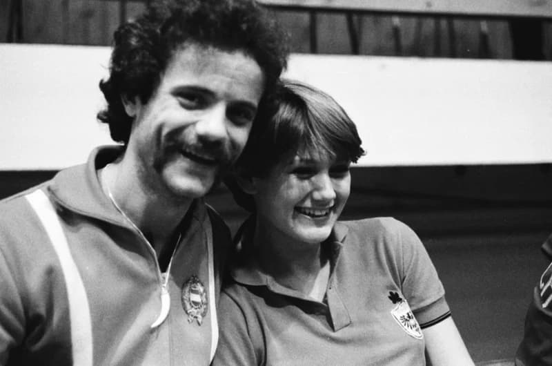 Gergely Gábor és Palatinus Erzsébet (Jugoszlávia 23. Nemzetközi Asztalitenisz Bajnoksága)