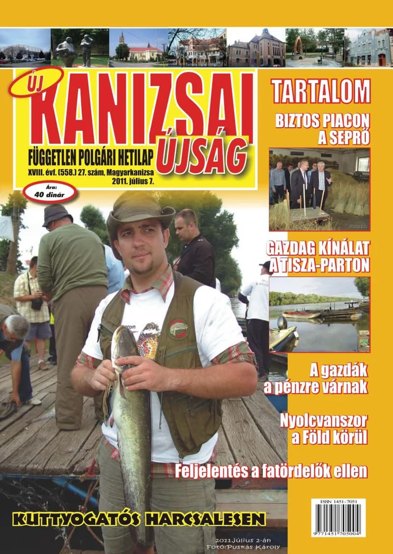 Új Kanizsai Újság, 18. évf. 2011. július 7. 27. sz.