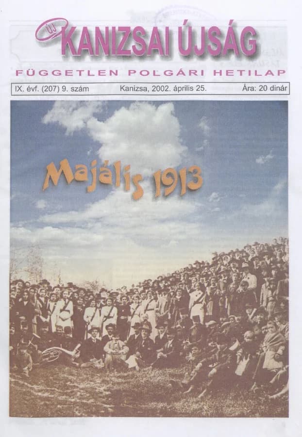 Új Kanizsai Újság, 9. évf. 2002. április 25. 9. sz.