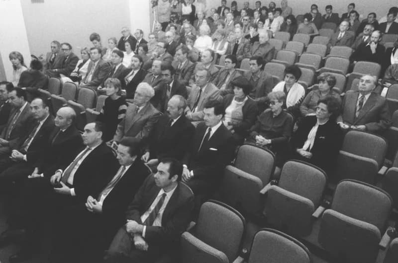 Az újvidéki színház épületének átadója