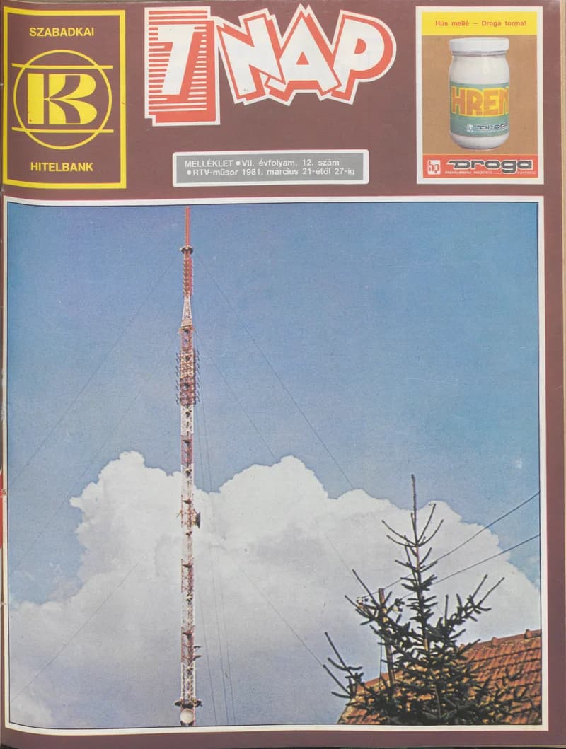 7 Nap melléklet, 7. évf. 1981. március 21. – 27. 12. sz.