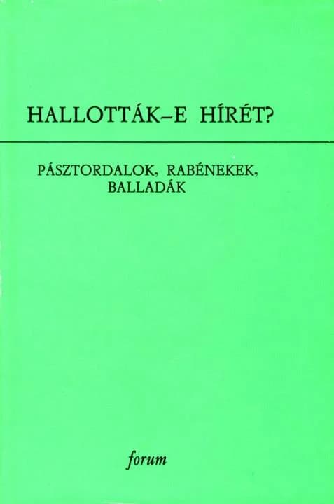 Hallották-e hírét? 