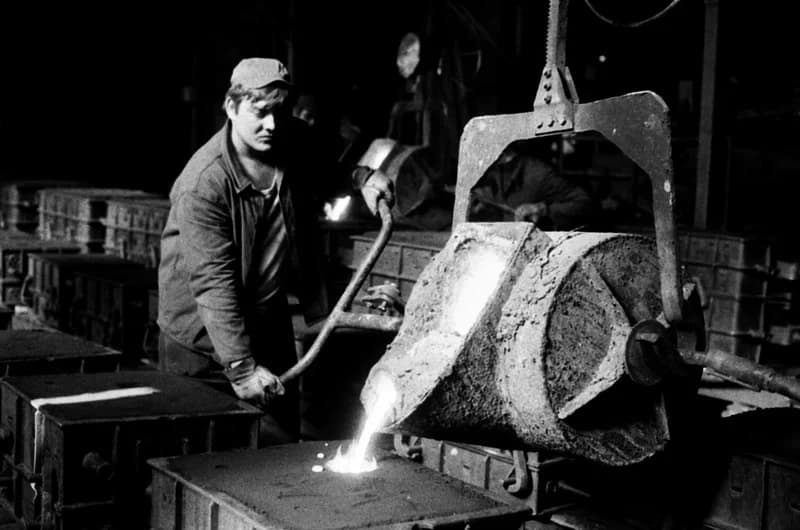 Kikindai öntödében