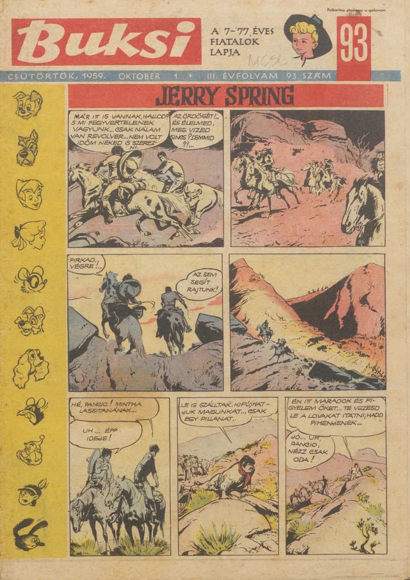 Buksi, 3. évf. 1959. október 1. 93. sz.