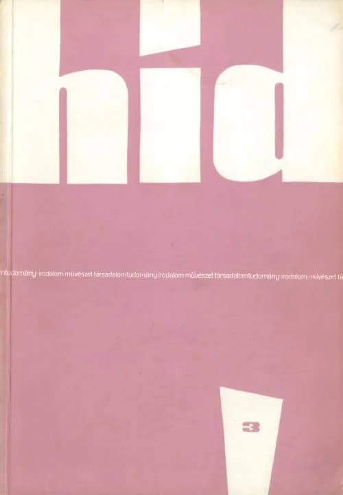 Híd, 24. évf. 1960. március. 3. sz. 177–248. oldal
