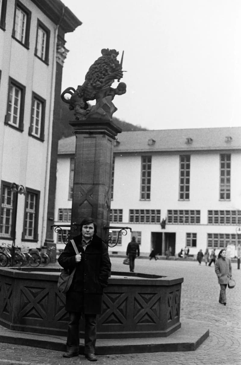 NSZK - Stuttgartban  Göncz Jánosnál