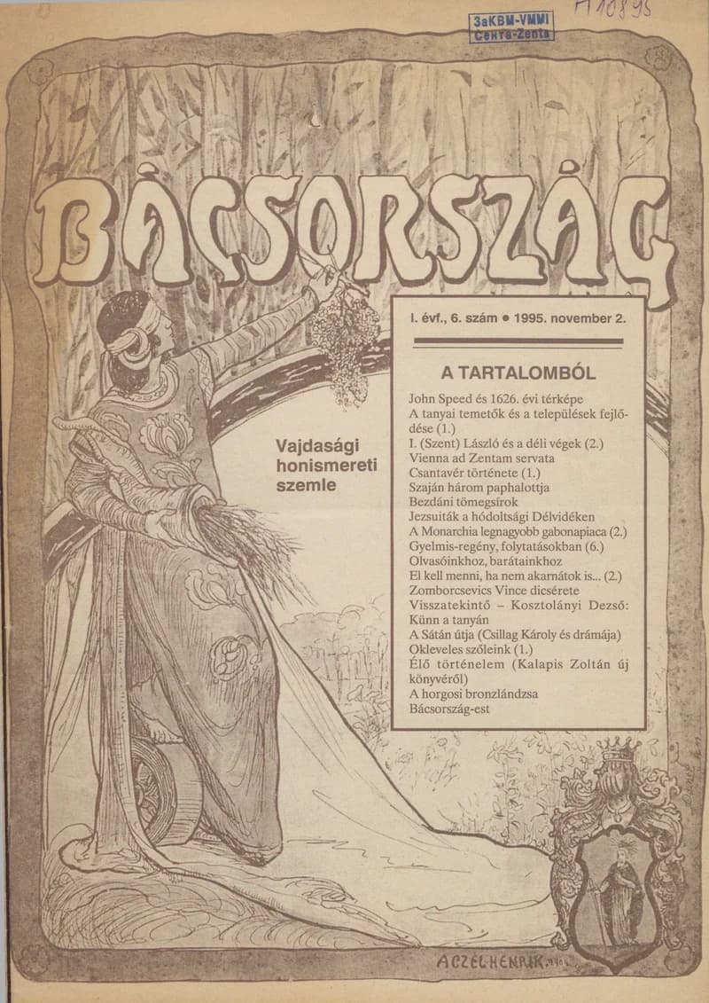 Bácsország, 1. évf. 1995. november 2. 6. sz.