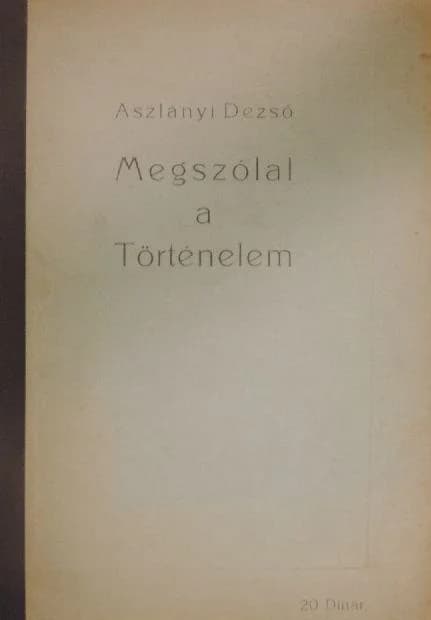 Megszólal a Történelem