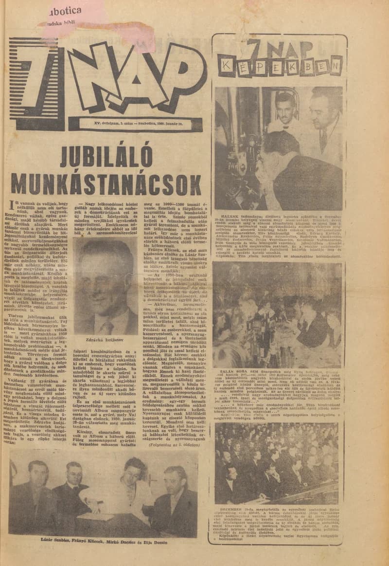 7 Nap, 15. évf. 1960. január 10. 3. sz.