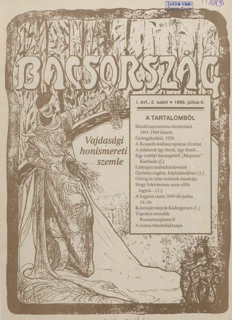 Bácsország, 1. évf. 1995. július 6. 2. sz.
