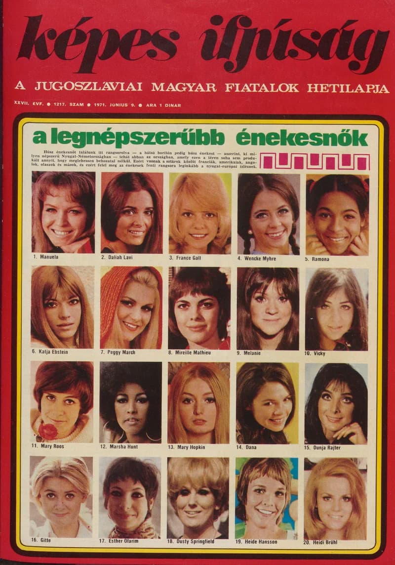 Képes Ifjúság, 27. évf. 1971. június 9. 1217. sz.