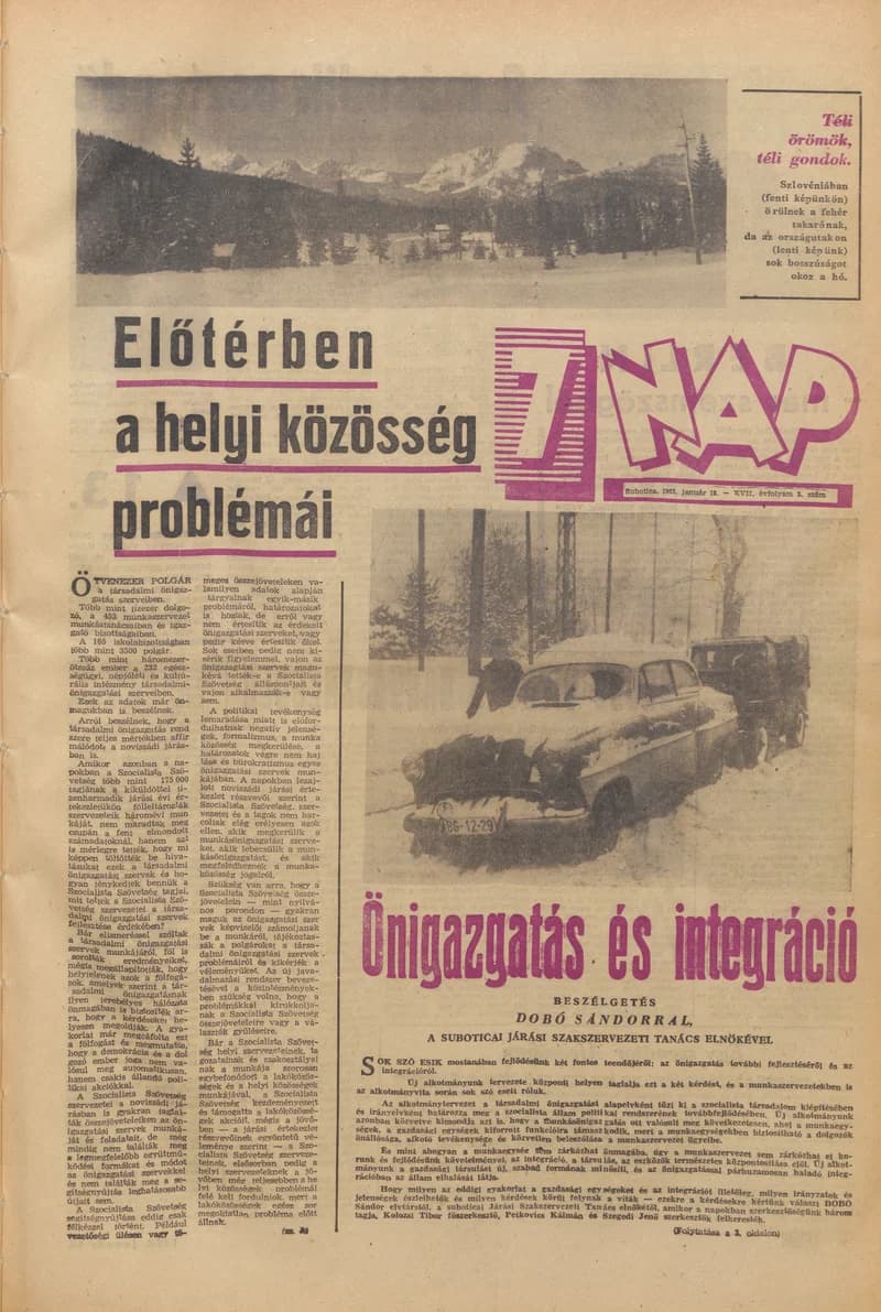 7 Nap, 18. évf. 1963. január 18. 2. sz. 1–20. oldal