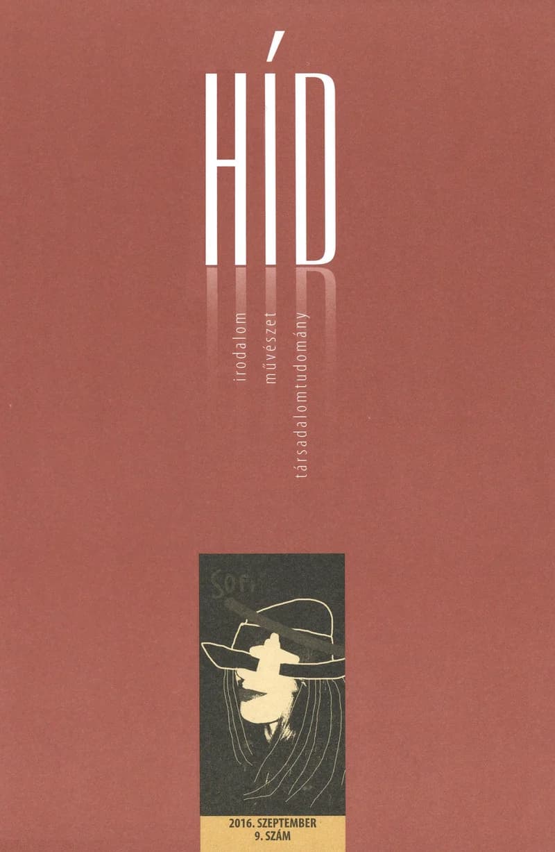 Híd, 80. évf. 2016. szeptember. 9. sz. 1–123. oldal
