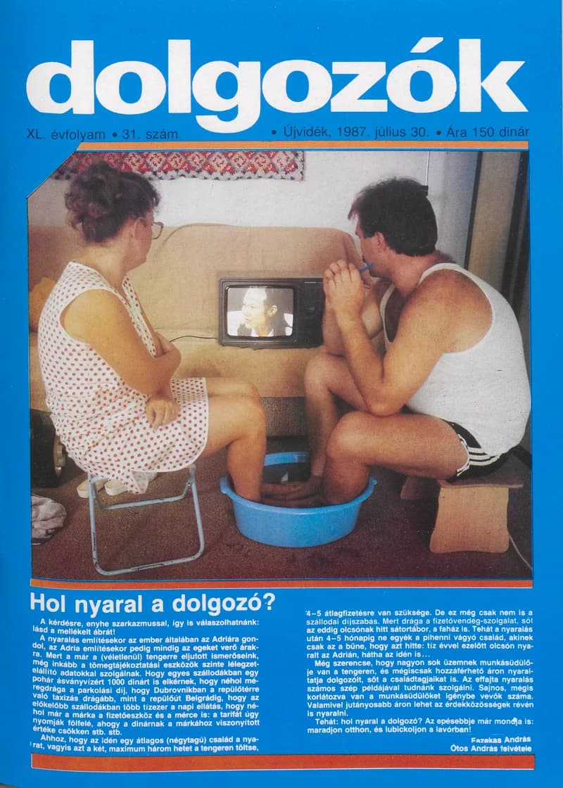 Dolgozók, 41. évf. 1987. július 30. 31. sz.