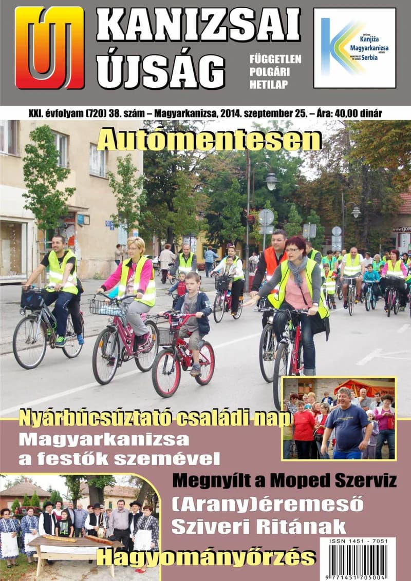 Új Kanizsai Újság, 21. évf. 2014. szeptember 25. 38. sz.