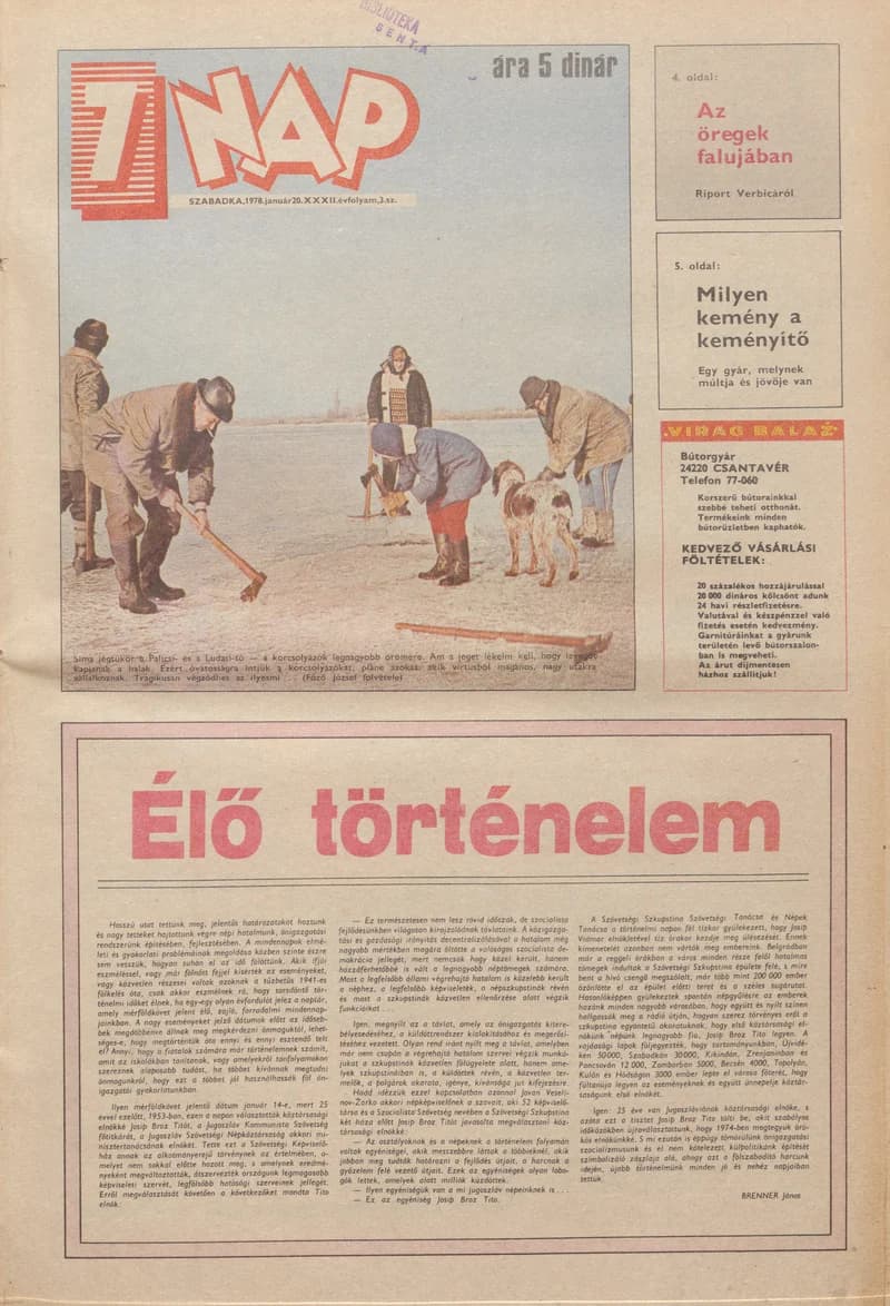 7 Nap, 33. évf. 1978. január 20. 3. sz. 1–24. oldal