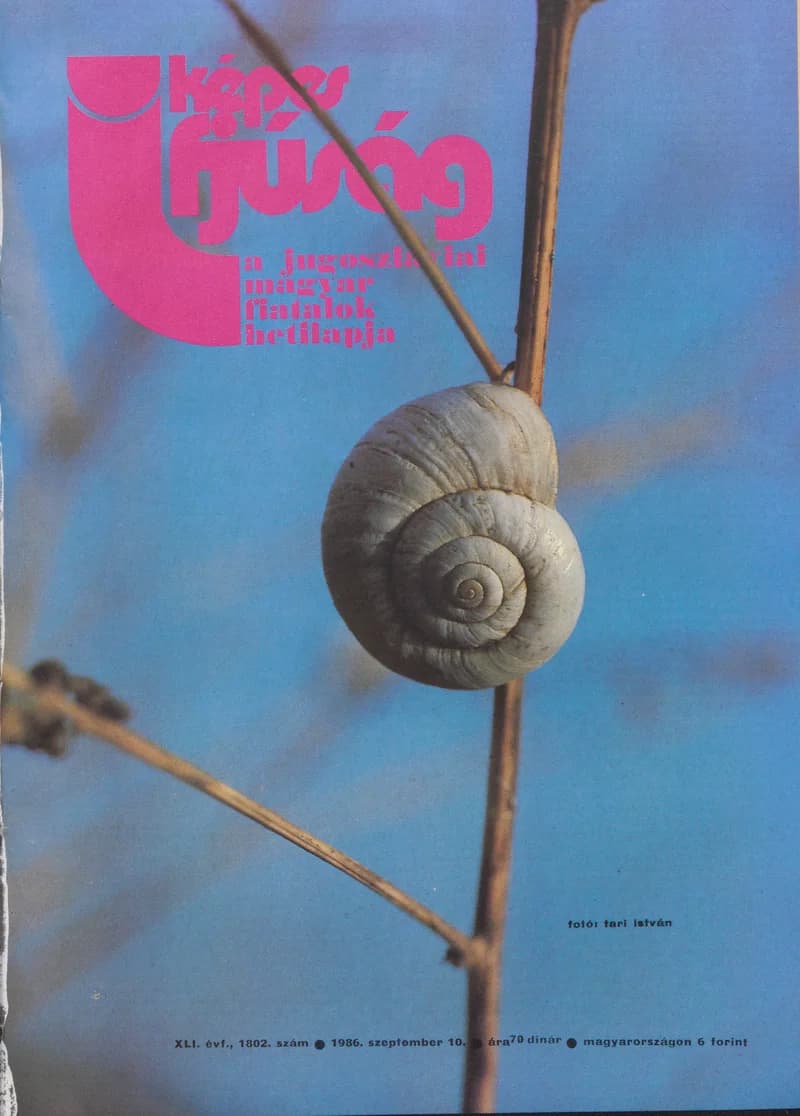 Képes Ifjúság, 42. évf. 1986. szeptember 10. 1802. sz.