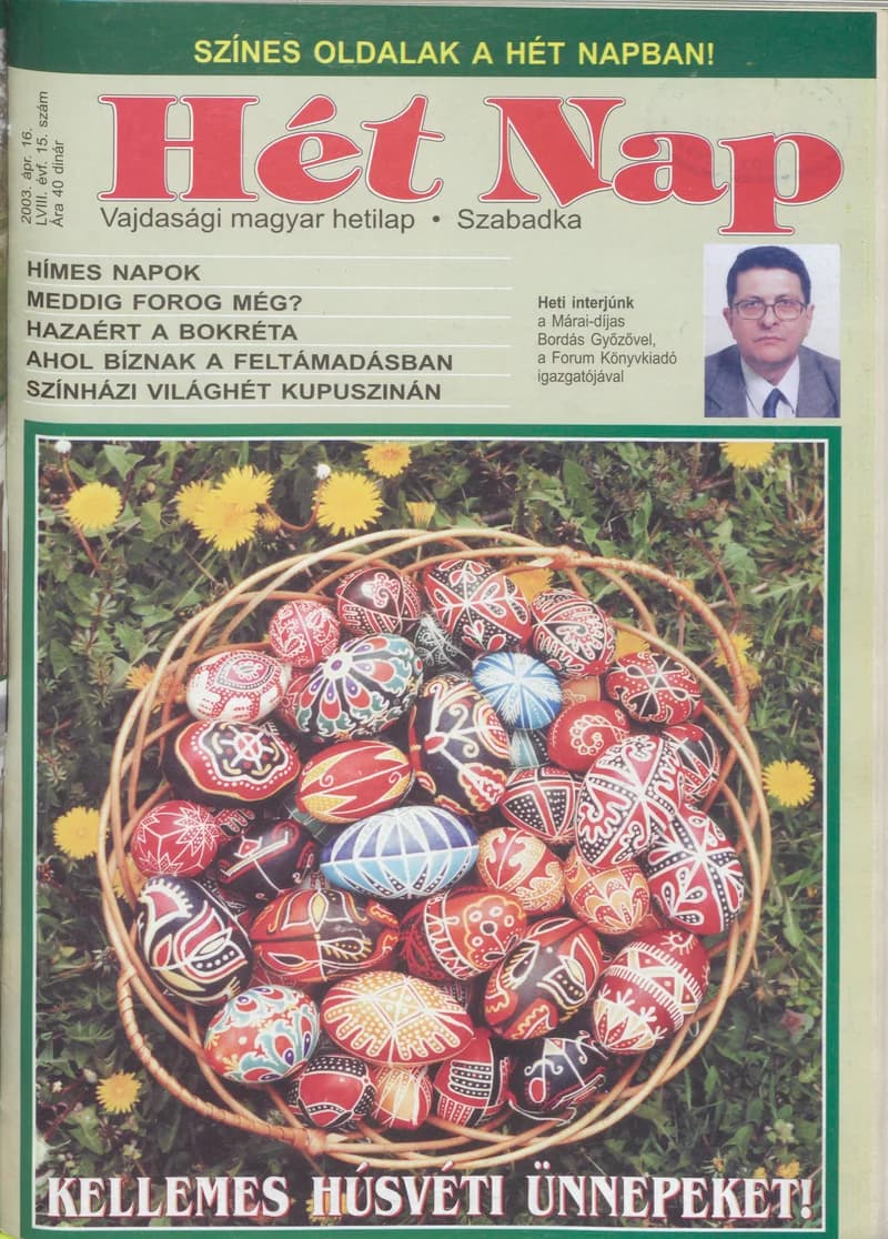 7 Nap, 58. évf. 2003. április 16. 15. sz.