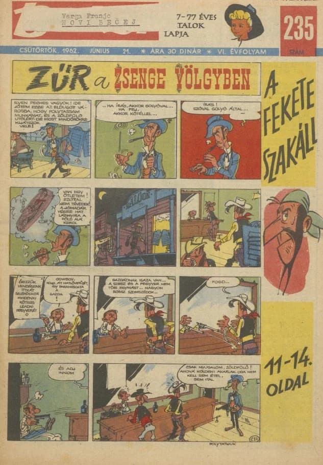 Buksi, 6. évf. 1962. június 21. 235. sz.