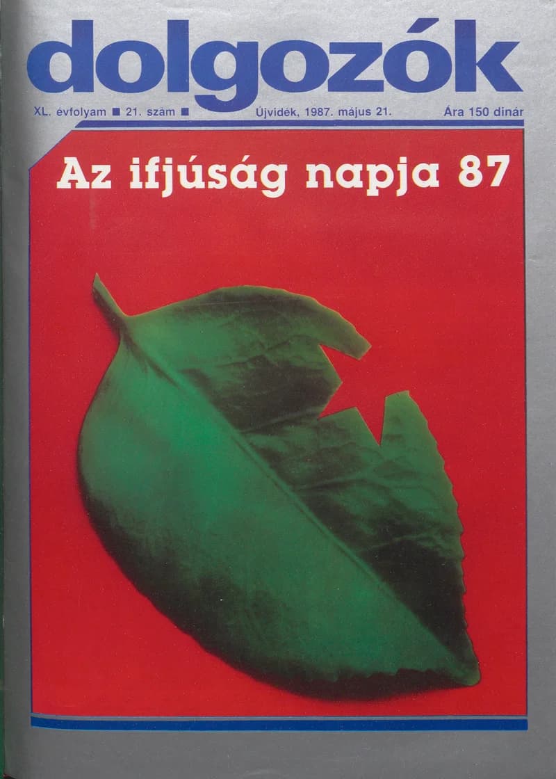 Dolgozók, 41. évf. 1987. május 21. 21. sz.