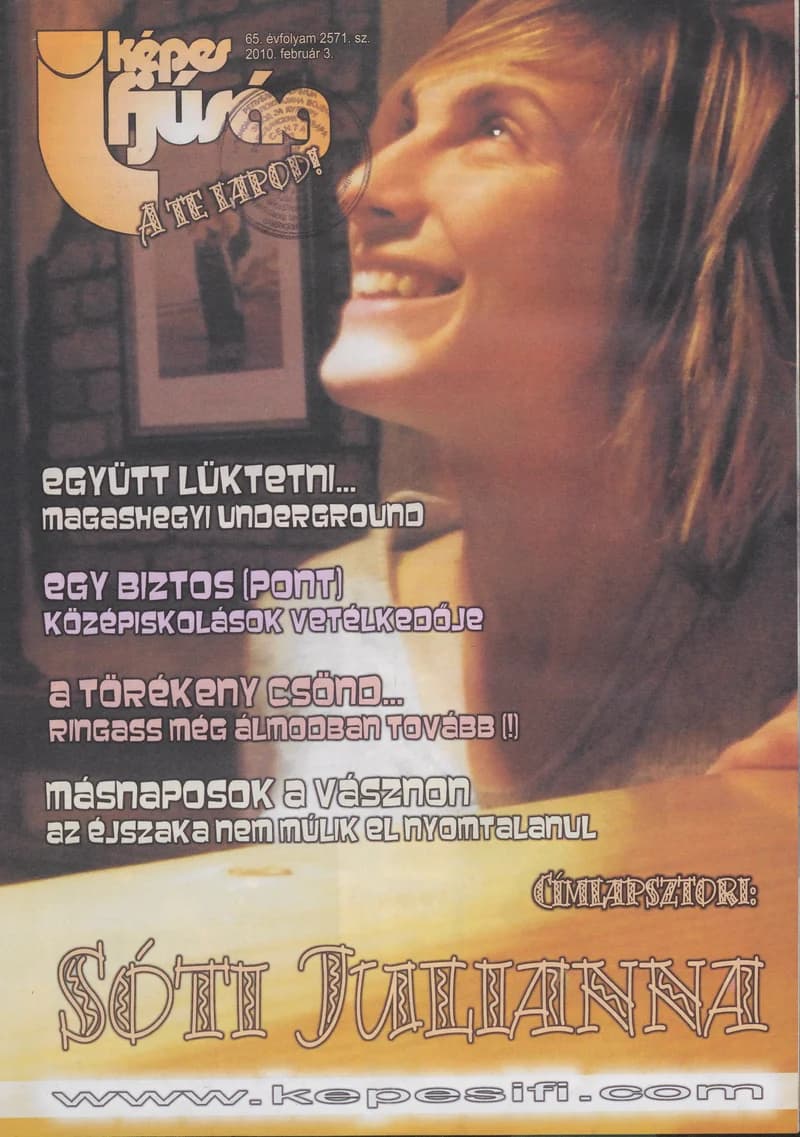 Képes Ifjúság, 66. évf. 2010. február 3. 2571. sz.