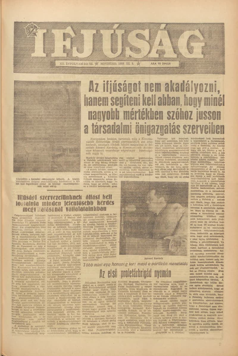 Ifjúság, 12. évf. 1956. március 3. 542. sz.