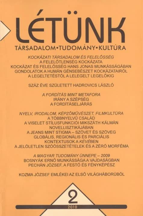 Létünk, 40. évf. 2010. 2. sz. 1–218. oldal