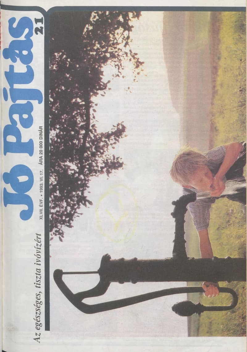 Jó Pajtás, 47. évf. 1993. június 17. 21. sz.