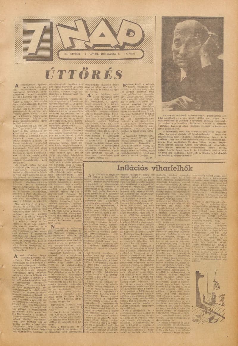 7 Nap, 7. évf. 1952. március 2. 9. sz. 1–12. oldal