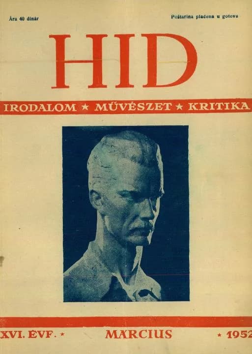 Híd, 16. évf. 1952. március. 3. sz. 129–188. oldal