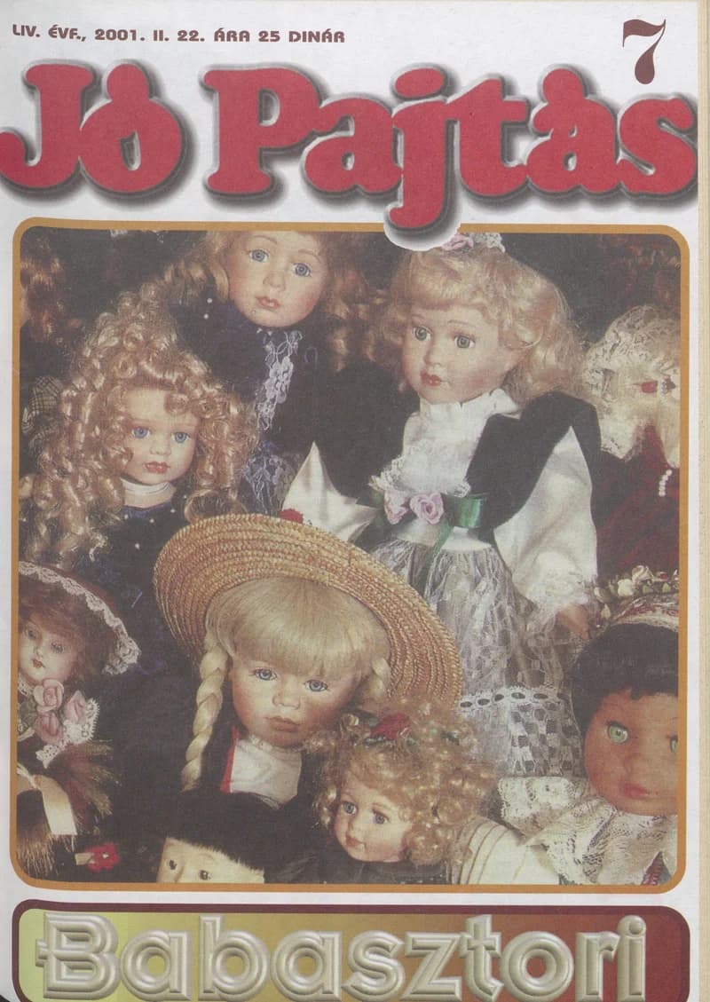 Jó Pajtás, 55. évf. 2001. február 22. 7. sz.