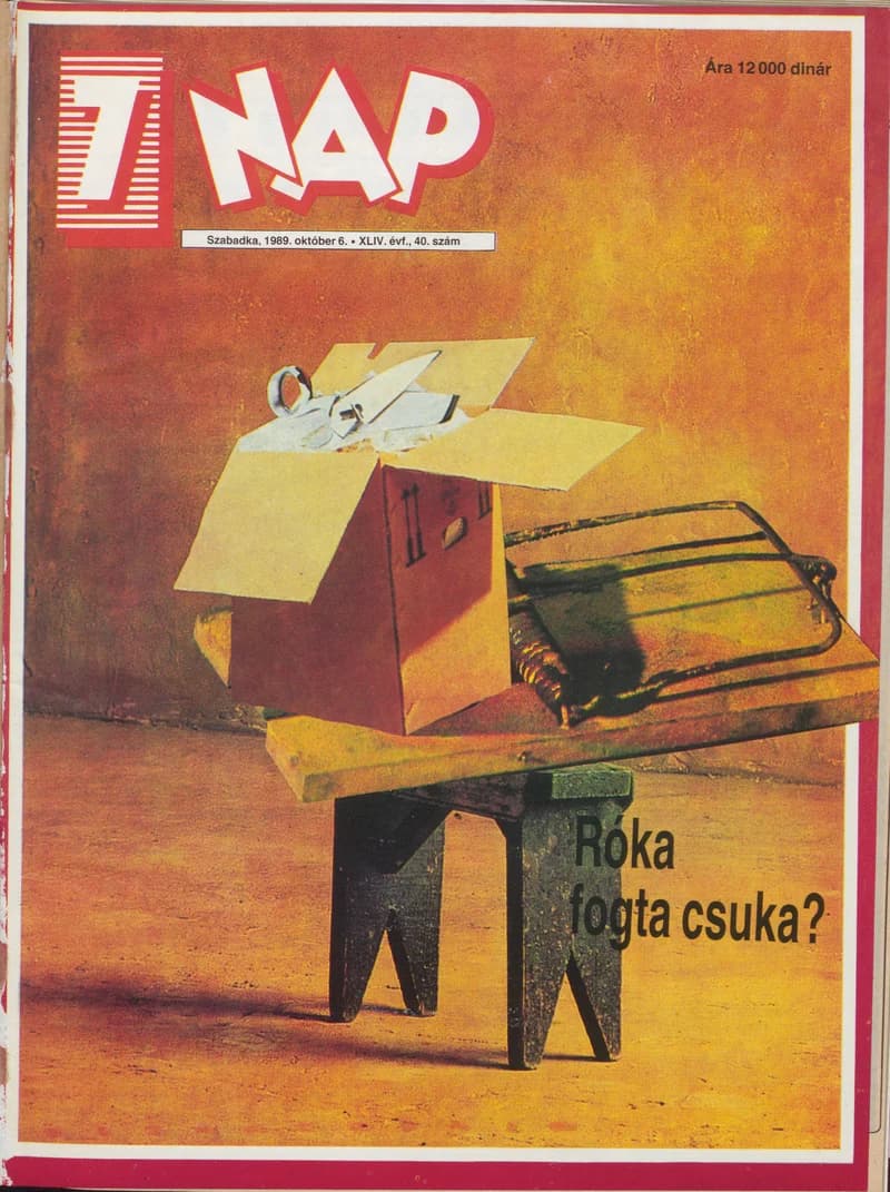 7 Nap, 44. évf. 1989. október 6. 40. sz. 1–68. oldal