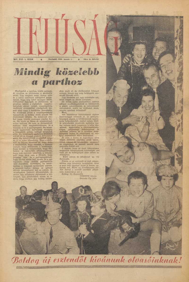 Ifjúság, 14. évf. 1958. január 1. 1. sz.