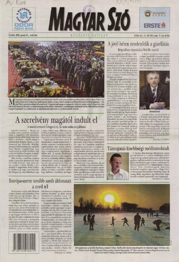 Magyar Szó, 63. évf. 2006. január 26. 19. sz. 1–20. oldal