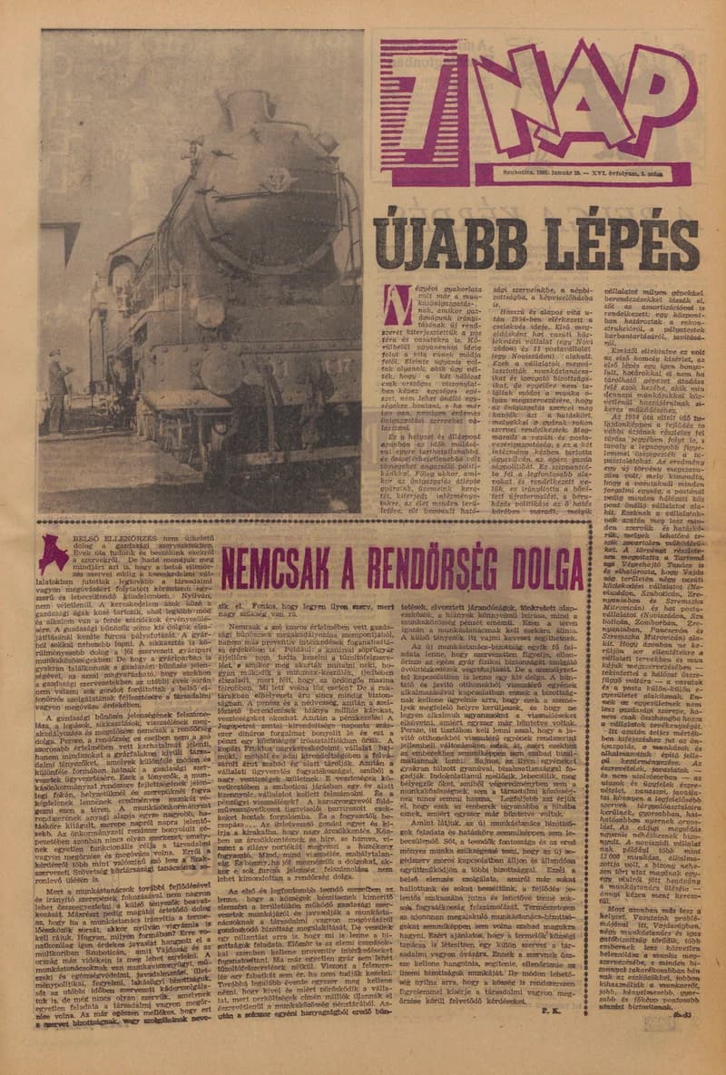 7 Nap, 16. évf. 1961. január 20. 3. sz. 1–20. oldal