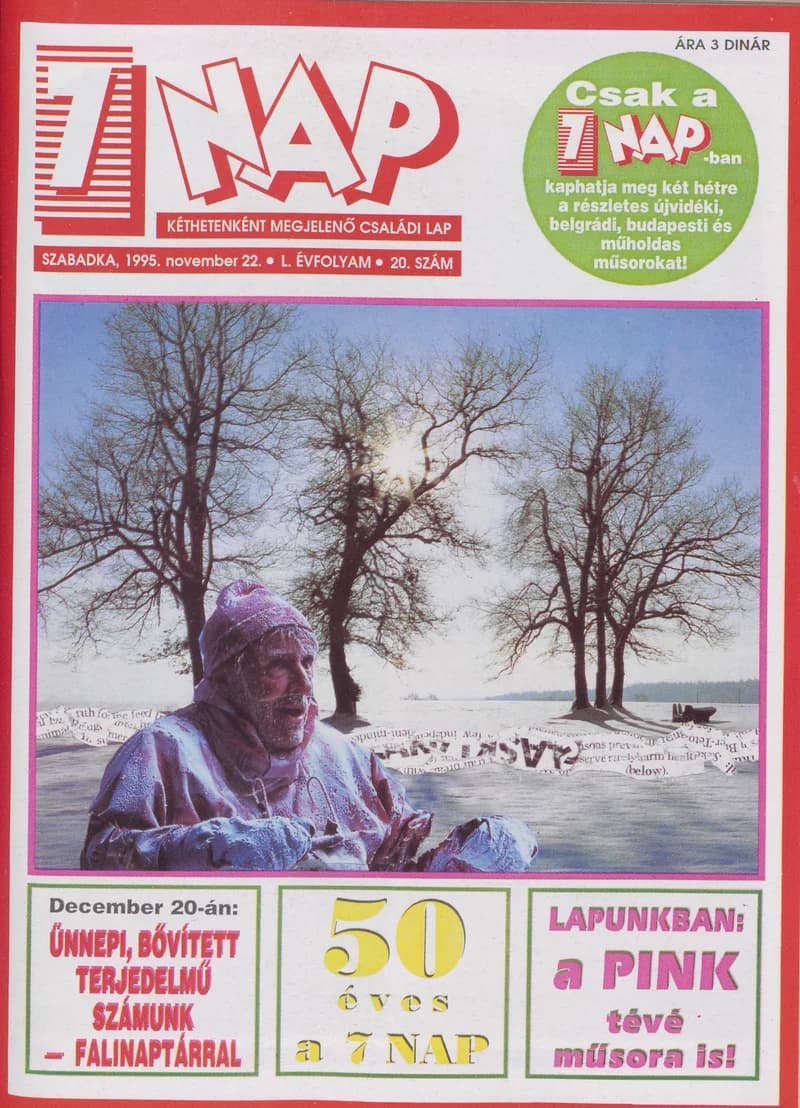 7 Nap, 50. évf. 1995. november 22. 20. sz. 1–52. oldal