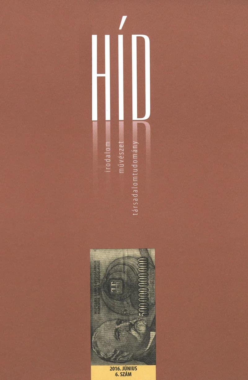 Híd, 80. évf. 2016. június. 6. sz. 1–132. oldal