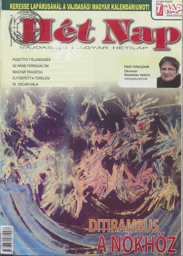 7 Nap, 66. évf. 2011. március 3. 9. sz.