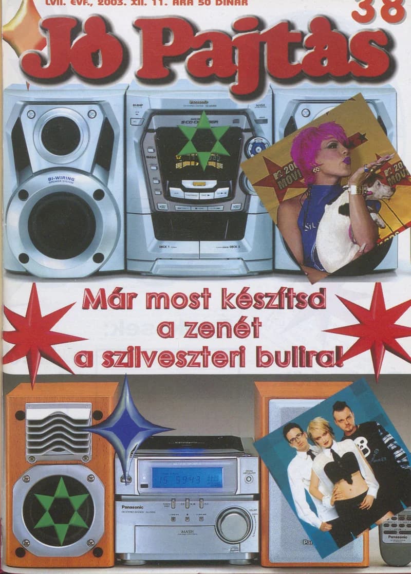 Jó Pajtás, 57. évf. 2003. december 11. 38. sz.