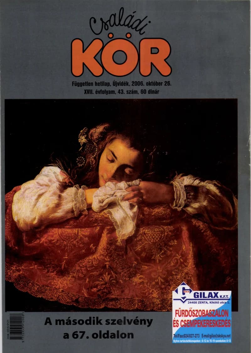 Családi Kör, 17. évf. 2006. október 26. 43. sz.