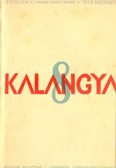 Kalangya, 1. évf. 1932. december. 8. sz. 499–576. oldal