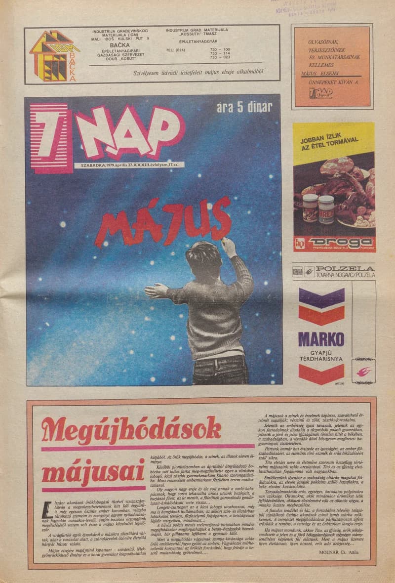 7 Nap, 34. évf. 1979. április 27. 17. sz. 1–24. oldal