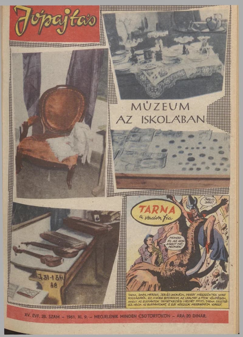 Jó Pajtás, 15. évf. 1961. november 9. 28. sz.