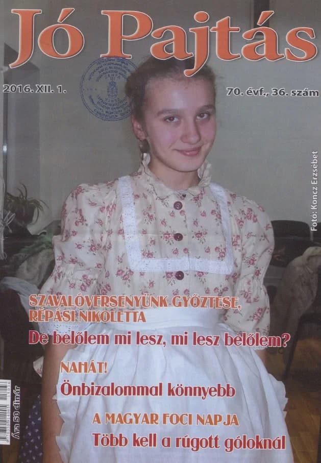 Jó Pajtás, 70. évf. 2016. december 1. 36. sz.