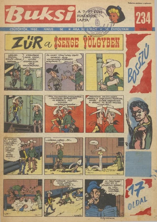 Buksi, 6. évf. 1962. június 14. 234. sz.