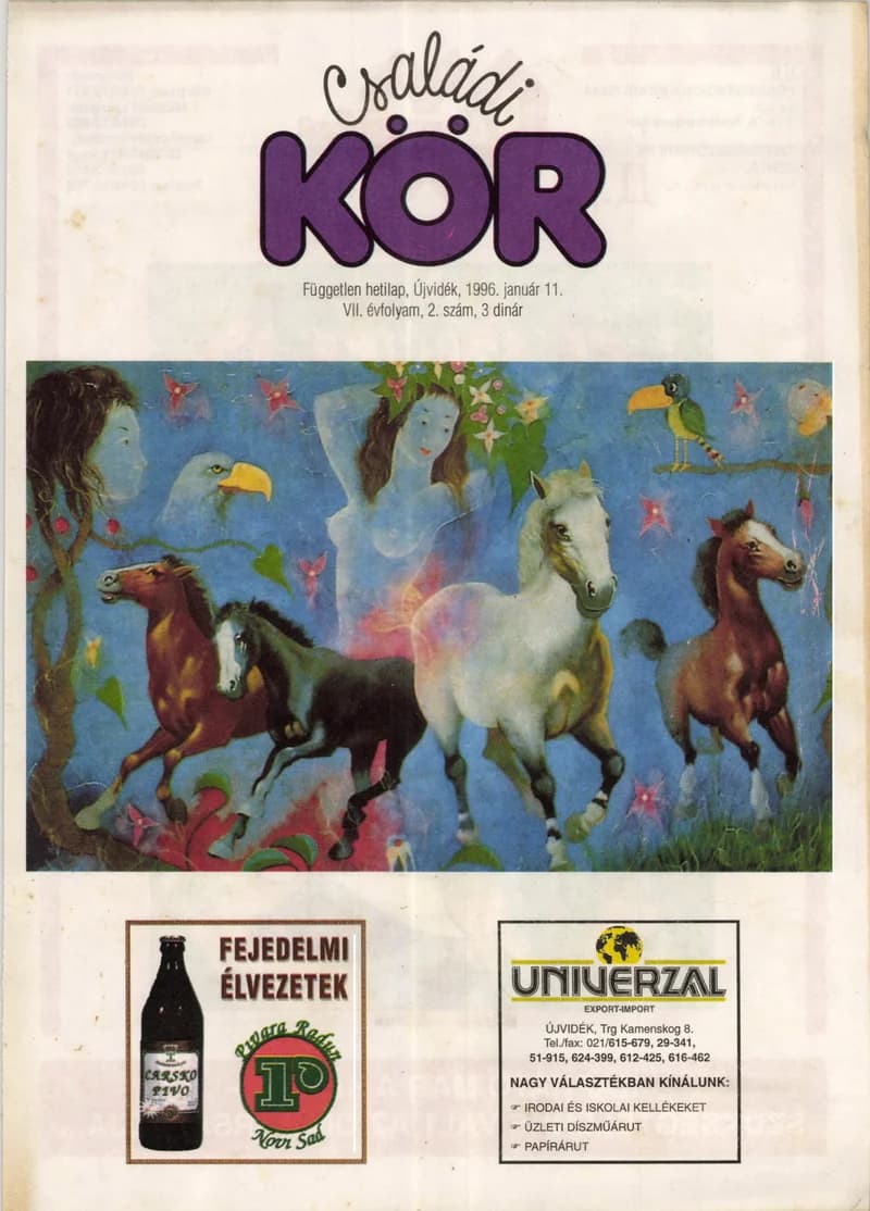 Családi Kör, 7. évf. 1996. január 11. 2. sz.